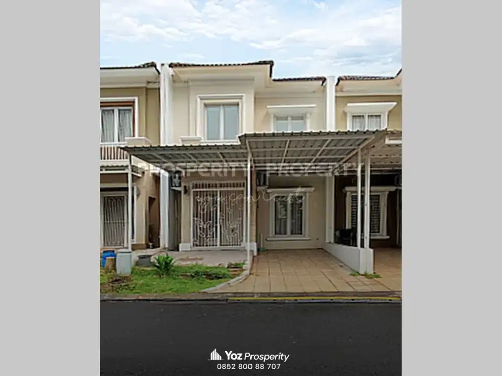 Rumah 2 Lantai Sudah Renovasi Full Bangunan dan Furnished di Cluster Monaco Paramount Gading Serpong