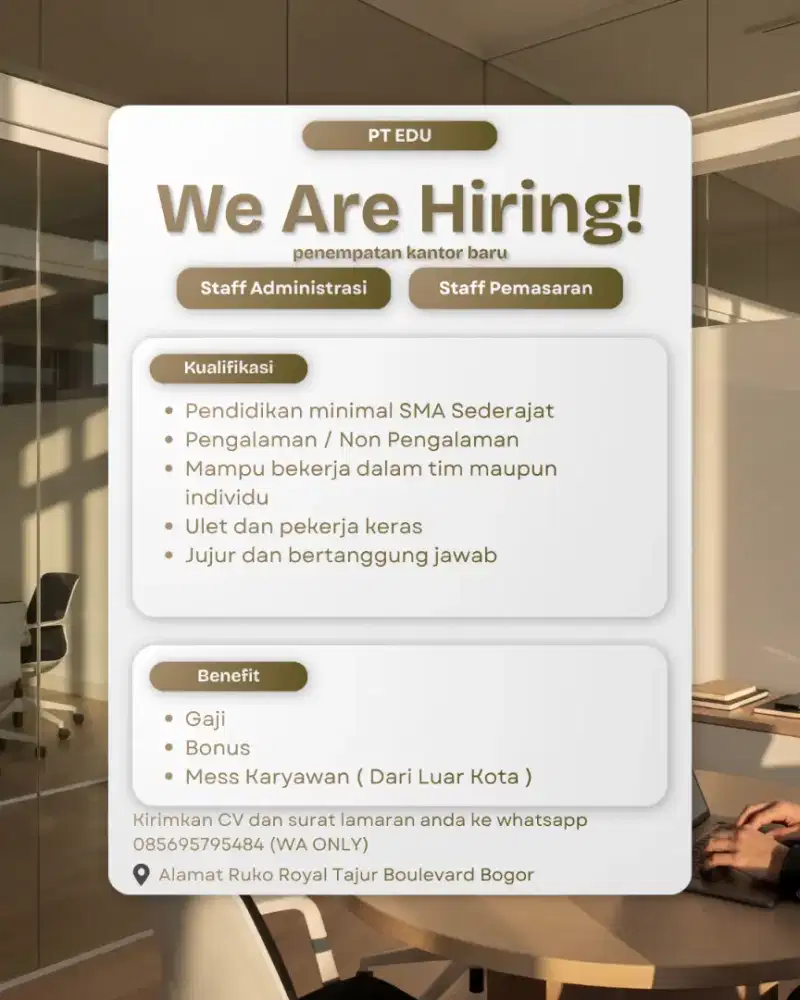 Dibutuh Digital Marketing