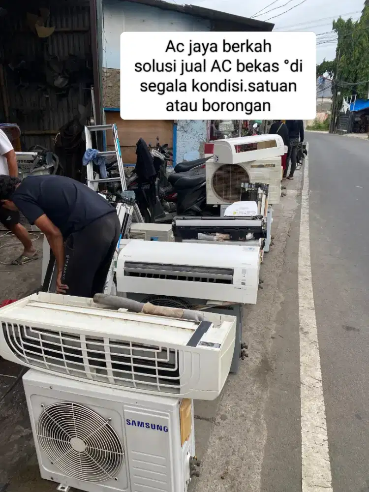 Tampung AC bekas