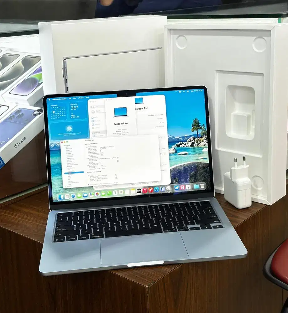 Macbook Air M4 16/256GB Garansi Resmi iBox Battery Health 100%