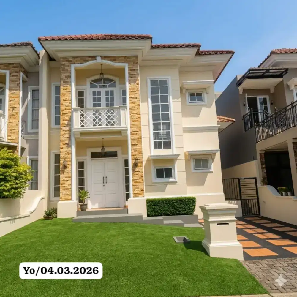 DIJUAL RUMAH DI CITRA GRAN CIBUBUR – SHM, HADAP TIMUR