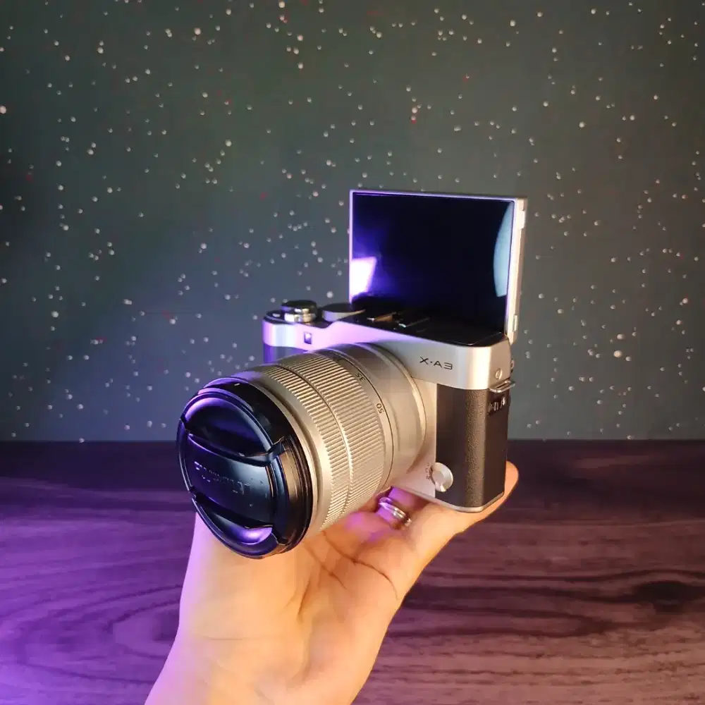!!BEST SELLER!! FUJIFILM X-A3 KIT SILVER ARGENT MULUS