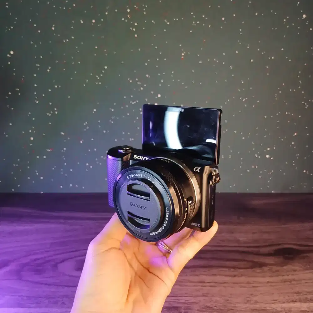 !!BEST PEMULA!! SONY A5000 KIT BLACK GOOD CONDITION