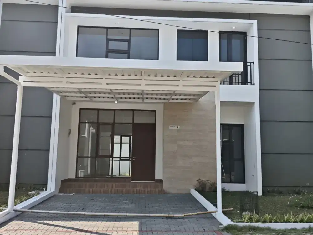 Rumah 2 lantai Lebar 10mtr 1 mnt tol buah batu bandung
