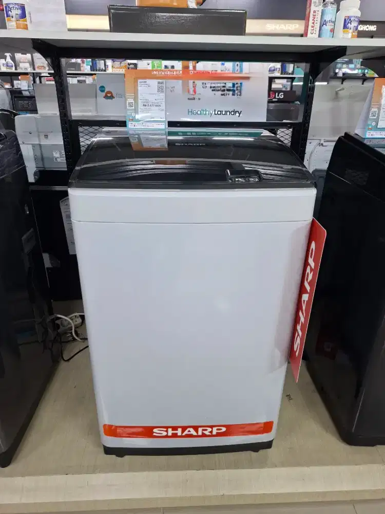 Bawa pulang Mesin Cuci Otomatis SHARP impianmu hari ini!