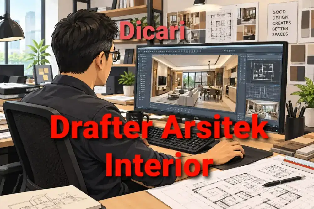 Dibutuhkan Segera Drafter Arsitek Interior dan kepala produksi