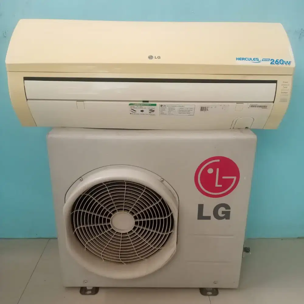 AC merek LG ukuran 1/2 pk