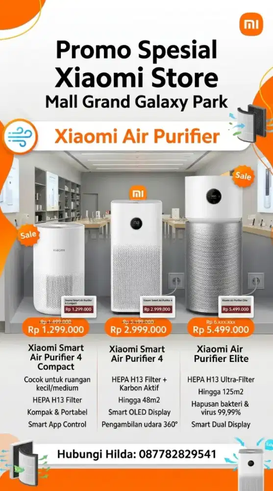 Xiaomi air purifier series
