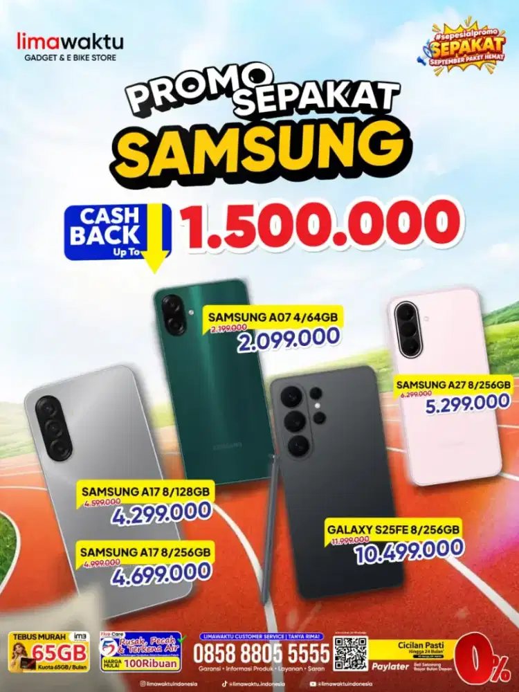 PROMO KHUSUS CASH PRODUK SAMSUNG!