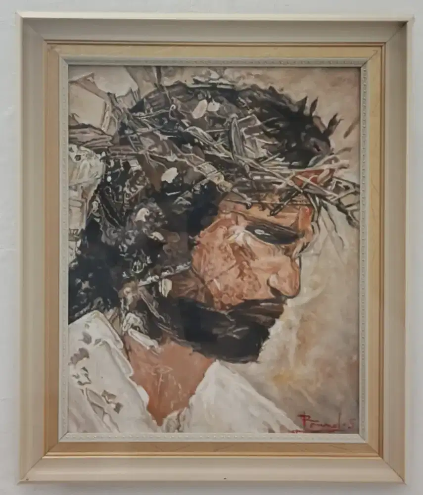 Lukisan Yesus dimahkotai duri