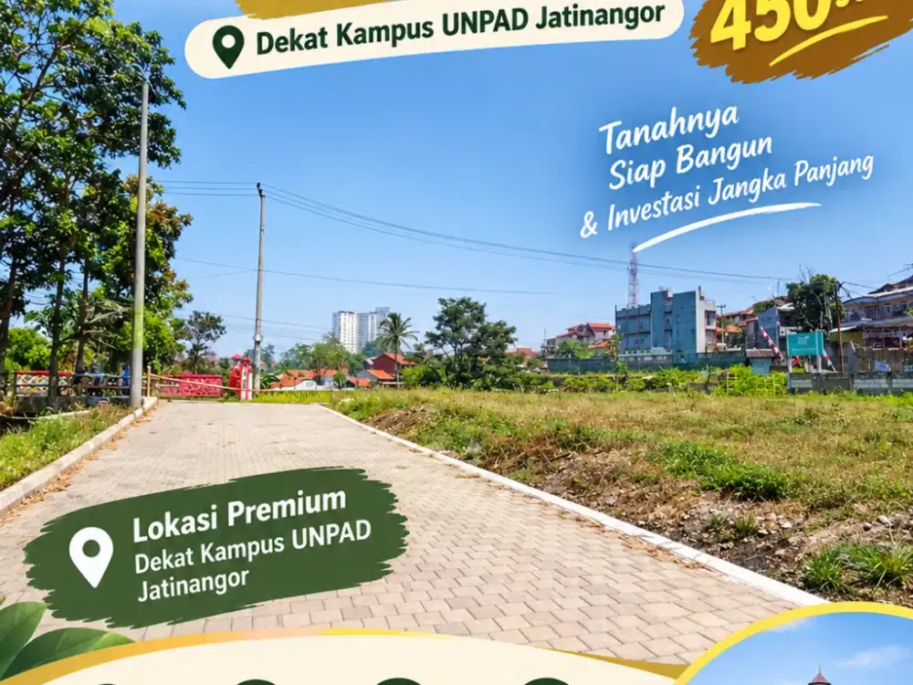 *Investasi tanah Jatinangor*