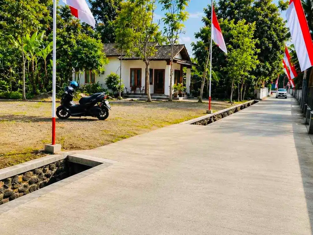 PEKARANGAN 100m2 di selatan komplek perkantoran PEMDA 2 Manding Bantul