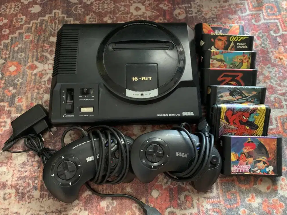 Sega Mega Drive 1 (PAL-B, model 1601-07)