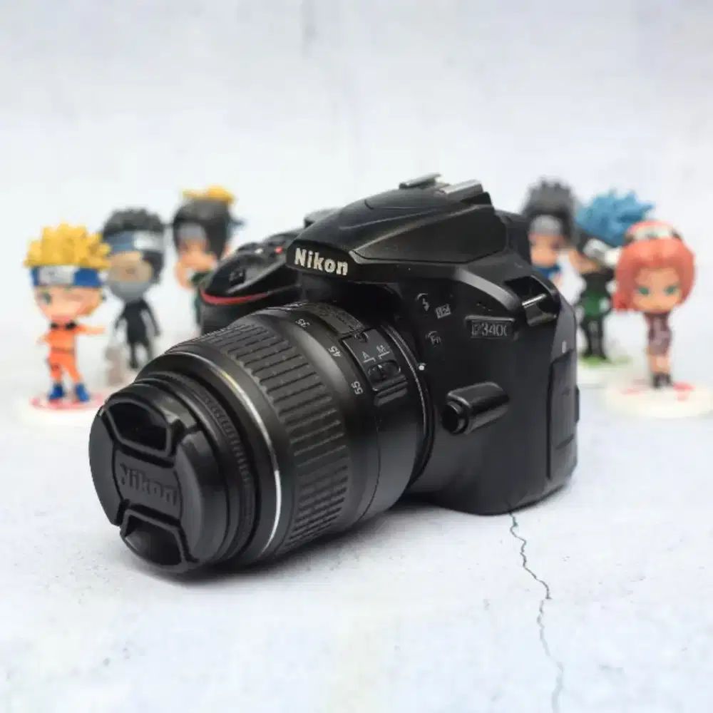 Dijual kamera nikon 3400D mulus full
