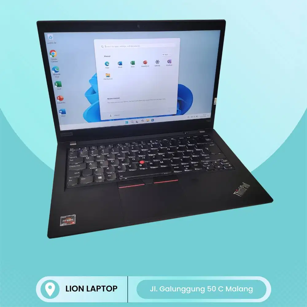 RAM 16GB AMD Ryzen 5 PRO VGA 2GB Lenovo Thinkpad T495 [08|09]