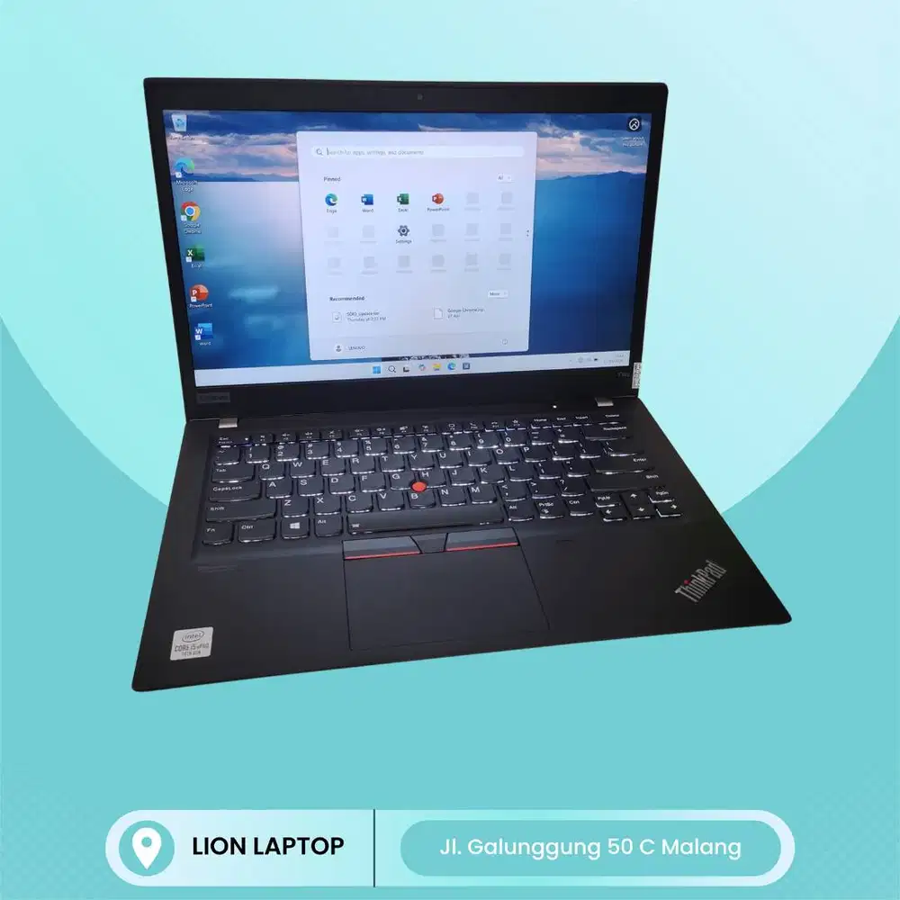 RAM 16GB Slim Core i5 Gen 10 SSD 256GB Lenovo Thinkpad T14s [08|09]