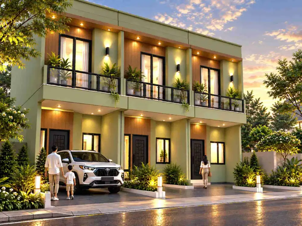 Cluster Kartini rumah baru SHM 2lantai jakarta pusat