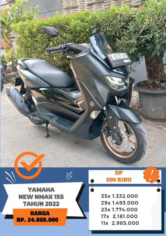 Dp 500 ribu!! YAMAHA NMAX 155 TAHUN 2022