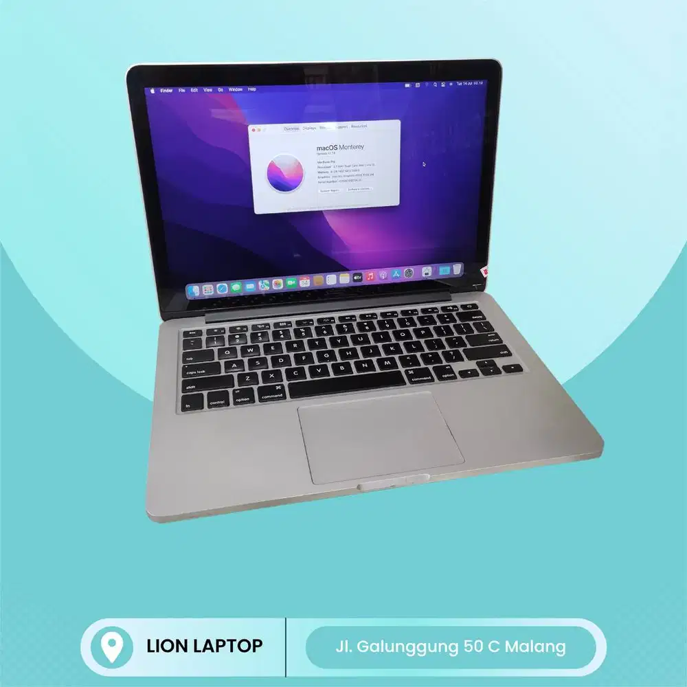Macbook Pro Retina Core i5 Late 2013 Mulus [08|09]