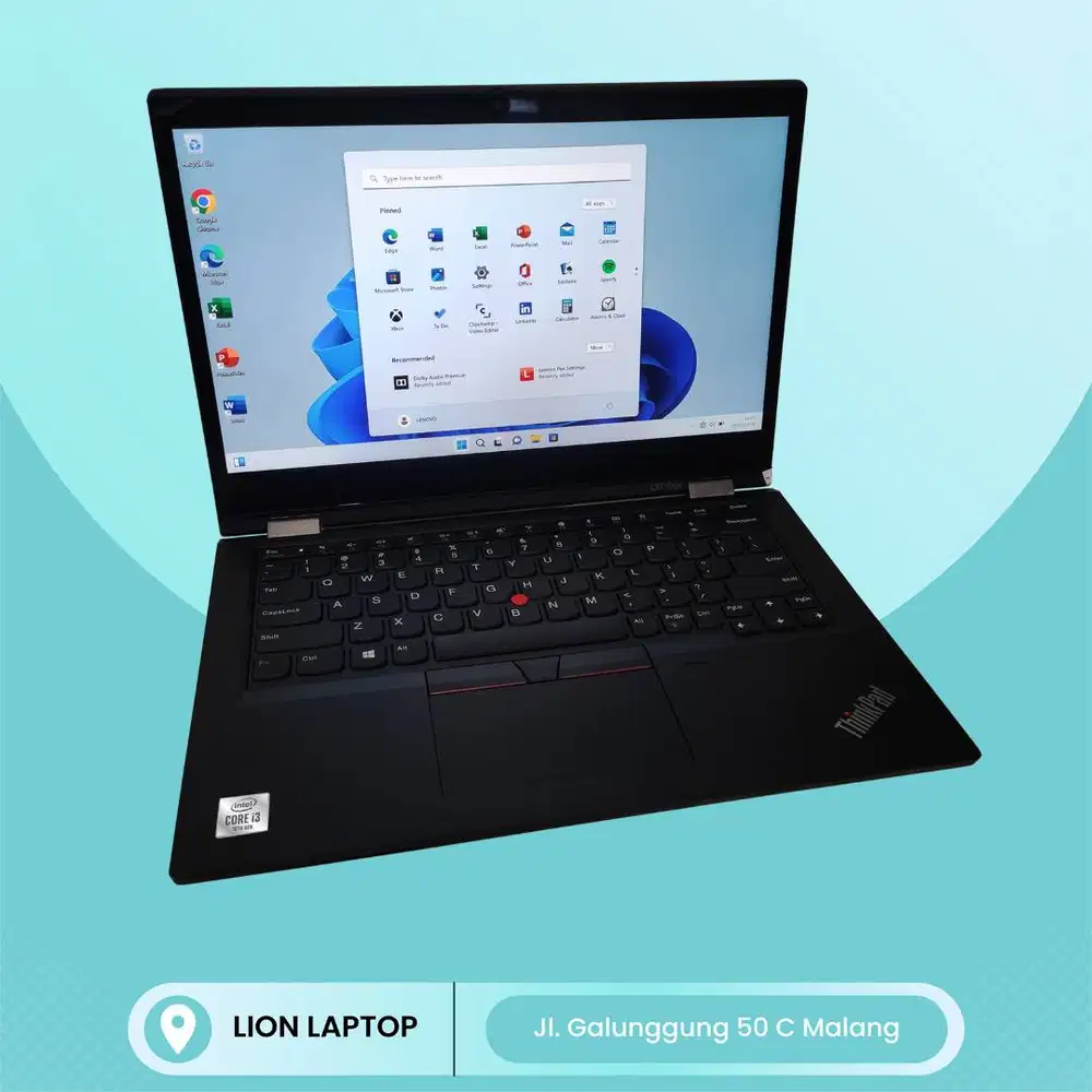 Core i3 Gen 10 Flip 360° Include Stylus Lenovo Thinkpad YOGA L13 [08|0