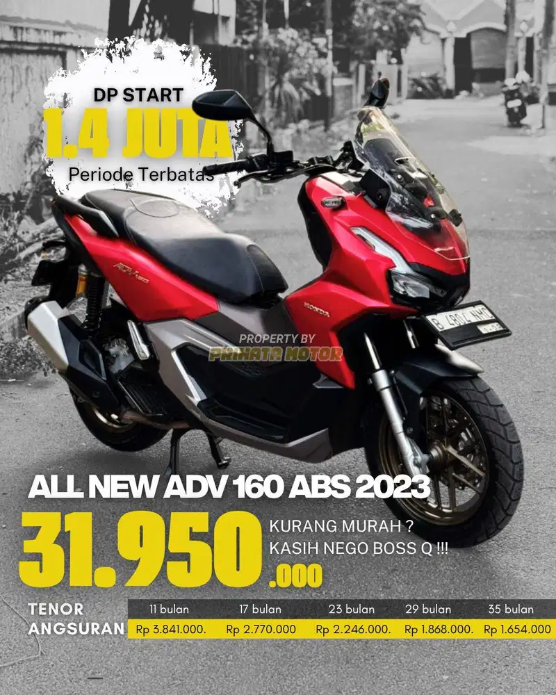 HONDA ALL NEW ADV 160 ABS ISS ESP 2023 !!!