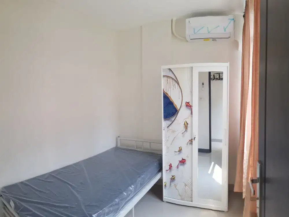 Kost baru berAC khusus wanita, blkg Paragon Mall, 150 m dr halte busway taman sari, murah, nyaman dan bersih