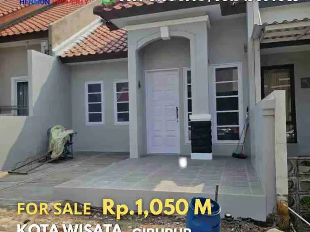 Rumah Siap huni Harga Murah di Kota wisata Cibubur