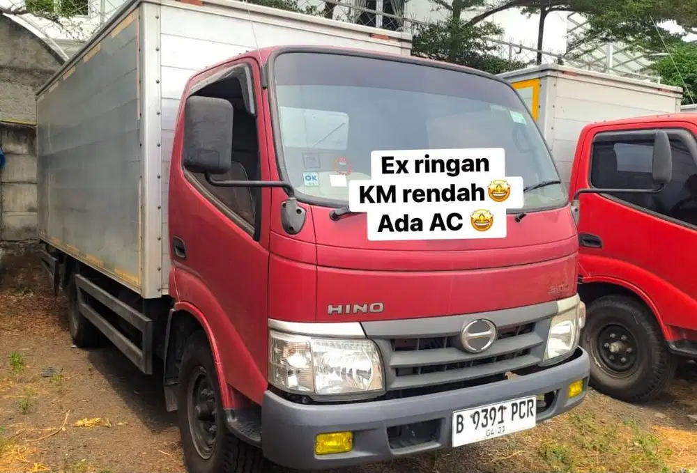 47ribuKM MURAH CDE Hino Dutro 110SDL Engkel Long Box Aluminium 2021