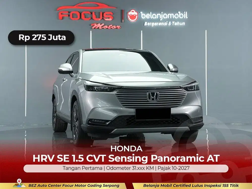 [ GARANSI 5THN ] Honda HRV HR-V HR V SE 1.5 Sensing 2021/2022/2023