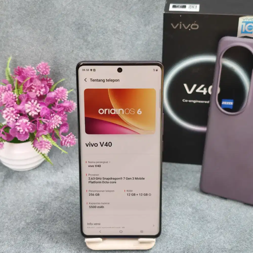 BACA DESKRIPSI || Vivo V40 5G 12/256gb LIKE NEW Fullset Mulus Nominus
