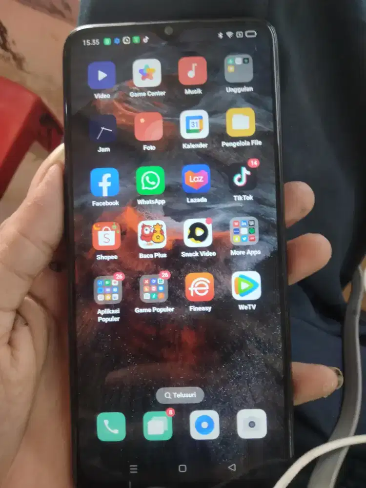 Oppo a16 jual cpet ram 3 masih mulus