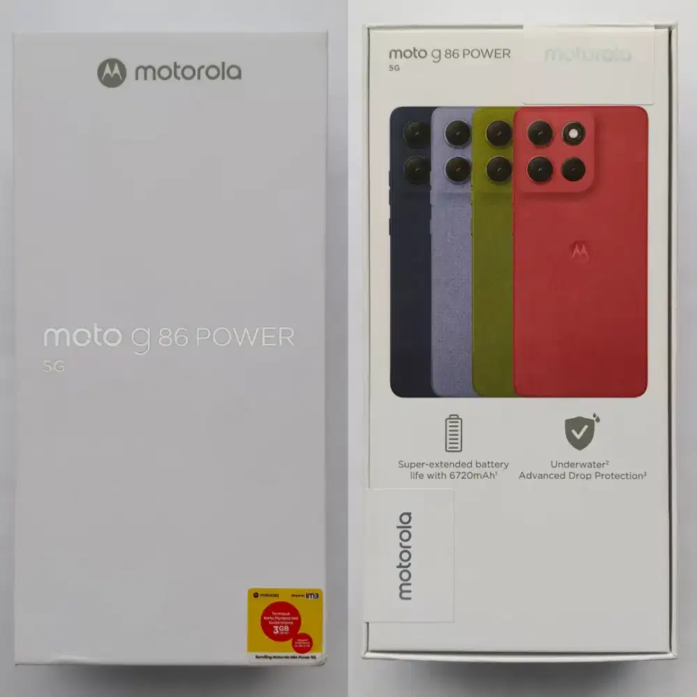 Motorola Moto G86 Power 5G 8/256 Cosmic Sky Biru Langit Baru Segel