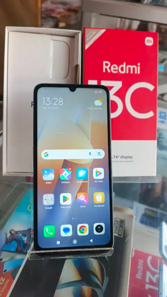 Redmi 13C ram 8+8/256gb dusbuk
