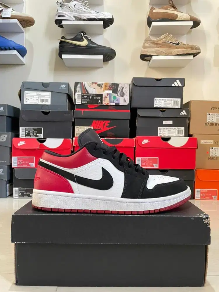Air Jordan 1 Low Black Toe 2019 (Size 42) VVNDS Original 100%