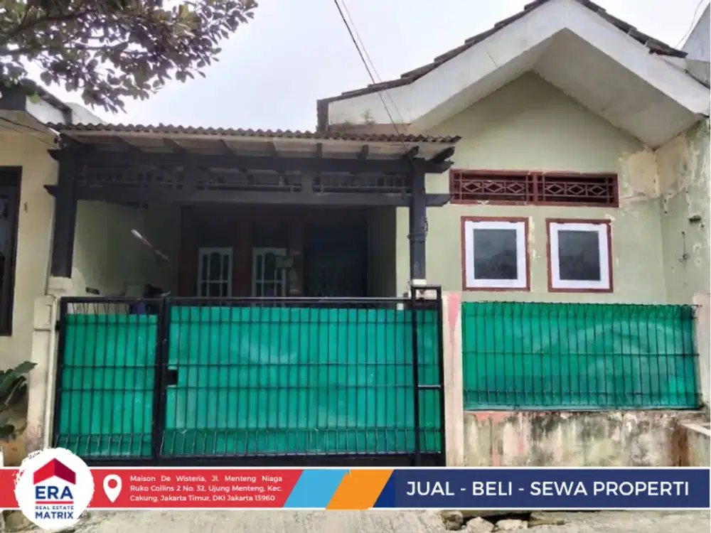Lingkungan Aman Security 24 Jam! Rumah Taman Jatisari Permai Jatiasih – Cuma 380 Juta