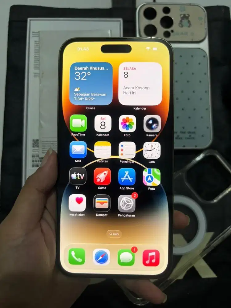 Iphone 14 promax 128 ex ibox