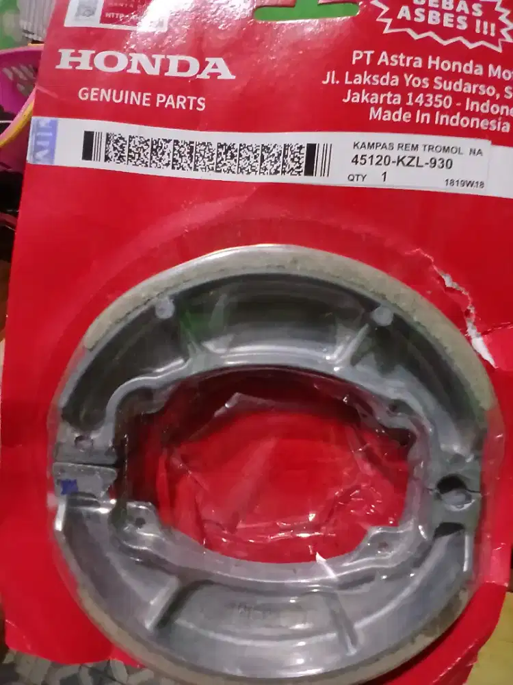 Kampas Res Honda kondisi Baru