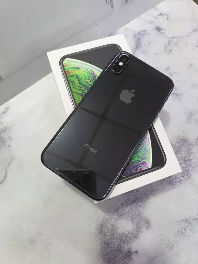 iphone Xs 256GB black ibox lengkap