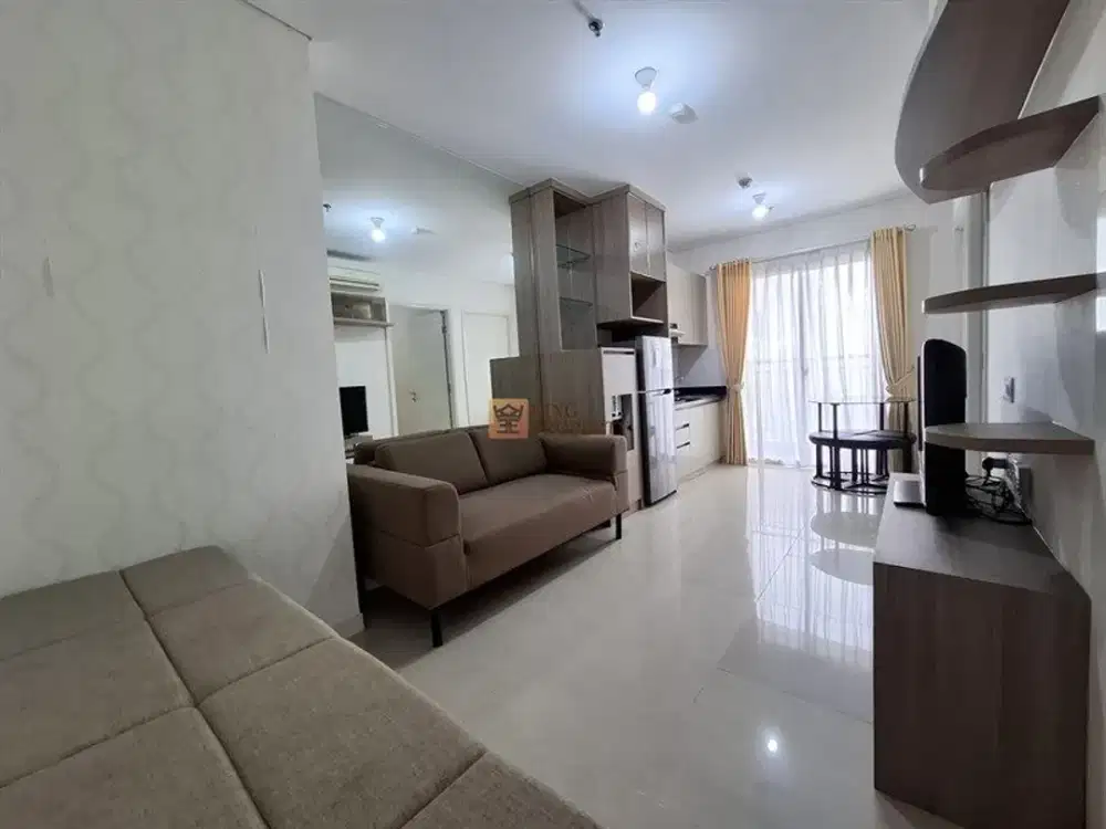 Akses ke Mall Central Park Sewa 2BR Furnished Bagus di Apartemen Madison Park Dekat ke Neo Soho, Taman Anggrek, Tol Dalam Kota & Kampus