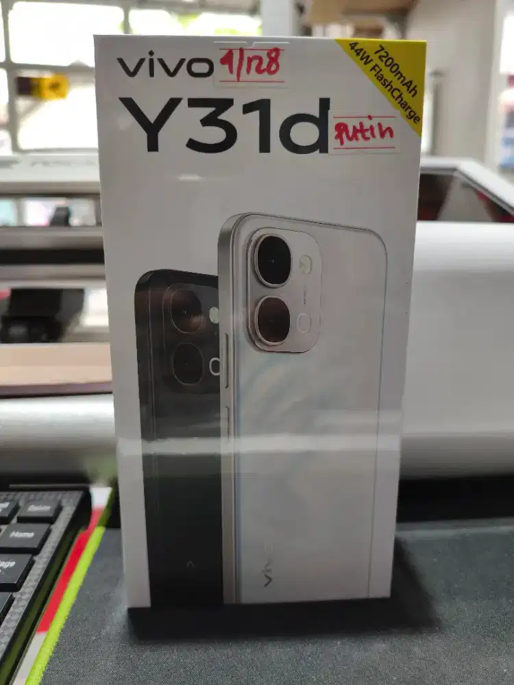 Vivo Y31D,Batrei 7200mAh,ram 4gb rom 128gb,MURMER