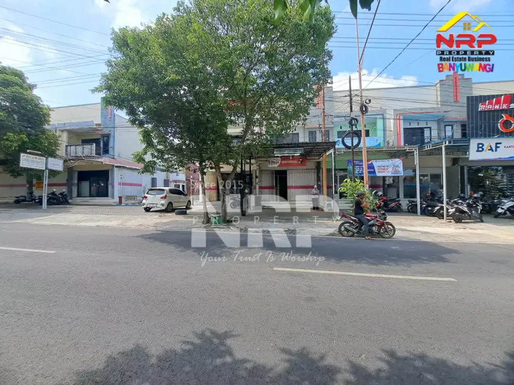 Disewakan Ruko Prospek 2 Lantai ditepi Giri - Banyuwangi
