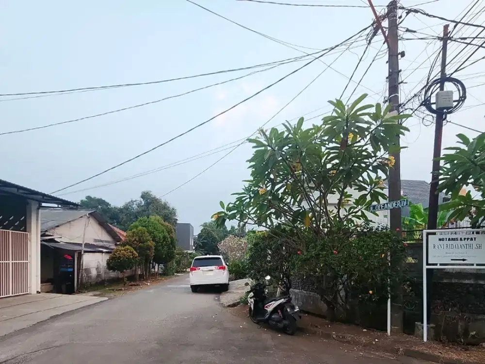 Dijual 3 Kavling / Tanah Siap Bangun Villa Melati Mas, Serpong, deket BSD  dan Alam Sutera