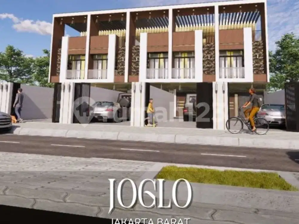 Rumah Baru Minimalis Modern Design Lokasi Sangat Strategis di Joglo, Jakarta Barat
