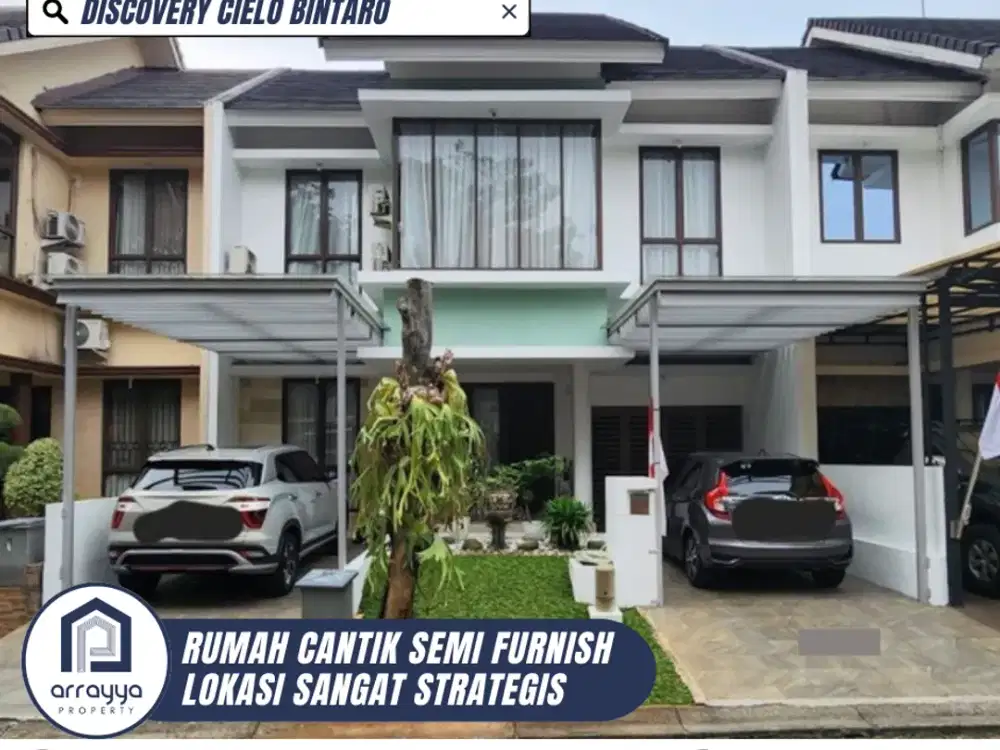 DIJUAL RUMAH CANTIK 2 LANTAI SIAP HUNI DI DISCOVERY CIELO (EN712)