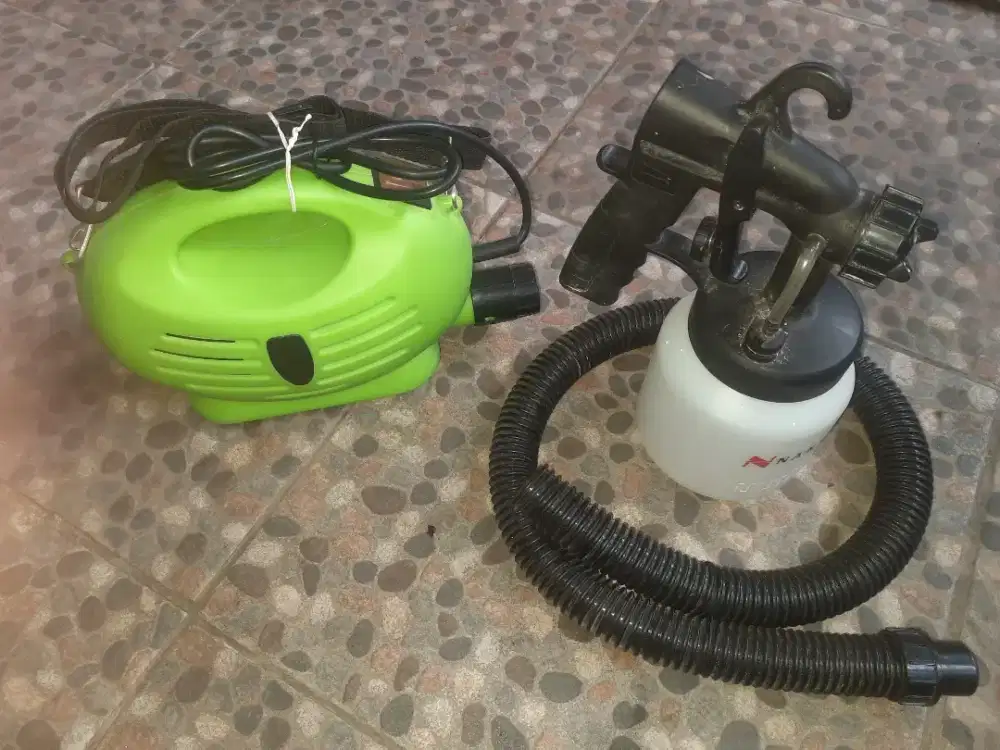 Mesin Cat Listrik Portable Gendong Blower Angin
