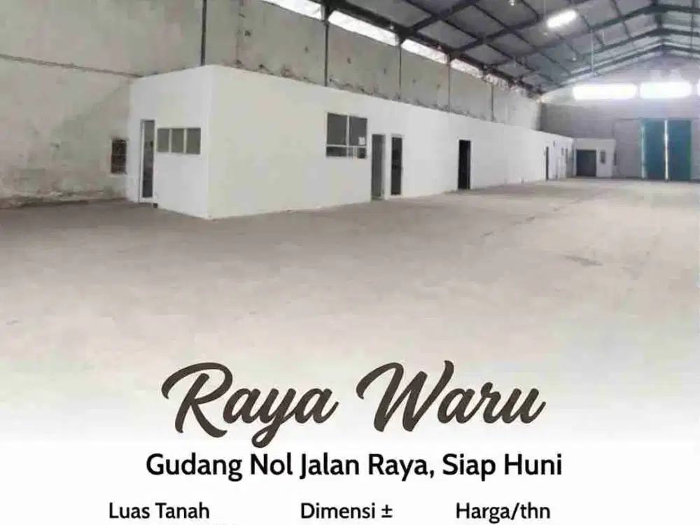 Gudang Nol Jalan Raya Waru