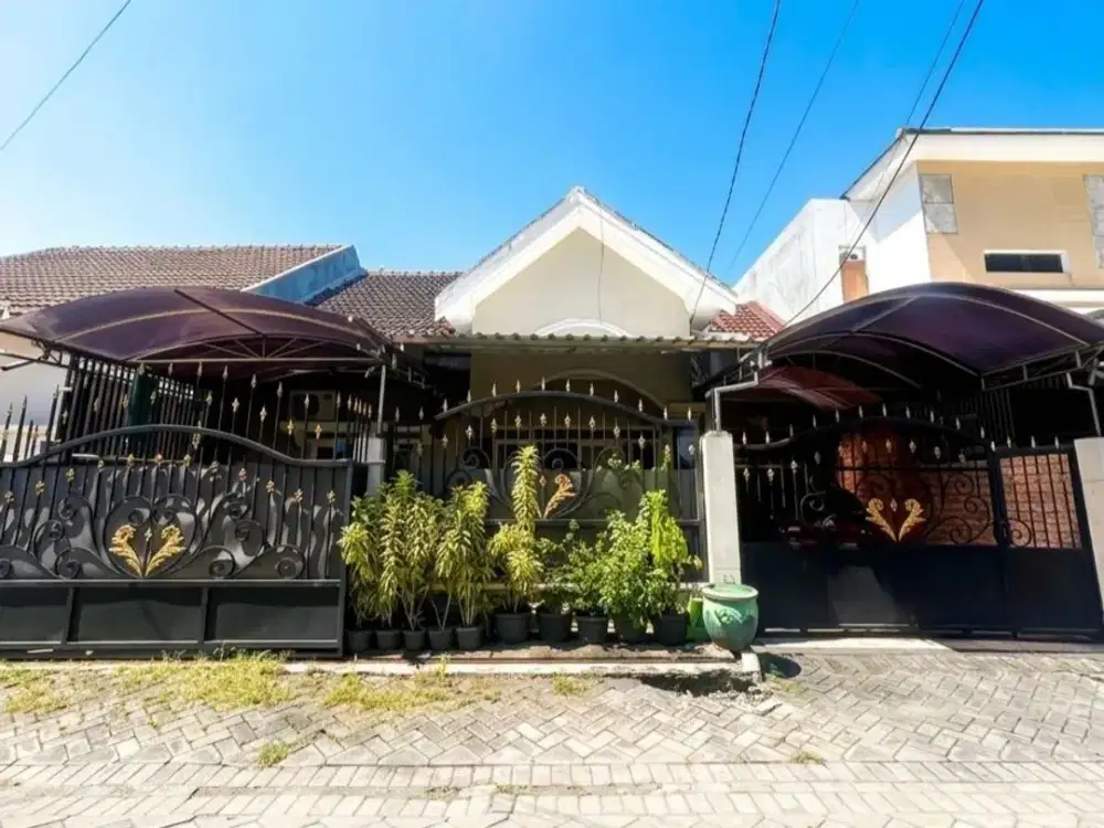 Rumah Semampir Tengah Siap Huni, Dekat Raya Merr, Row Jalan 3 Mobil