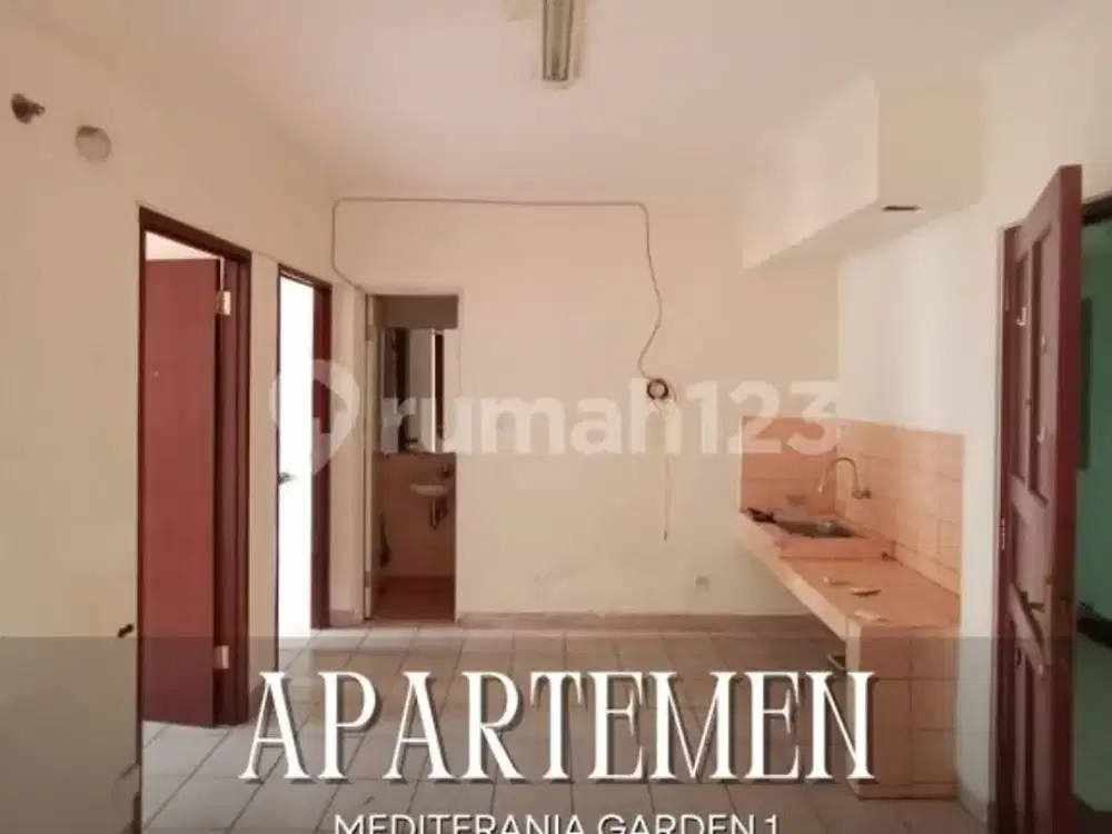 Dijual Cepat Apartemen 2Br Lantai Tinggi bisa KPA di Mediterania Garden 1, Jakarta Barat