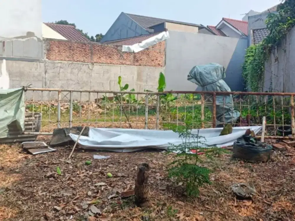 Tanah Kavling Bnetuk Ngantong Hoki Hadap Timur Laut = Kencana Loka BSD