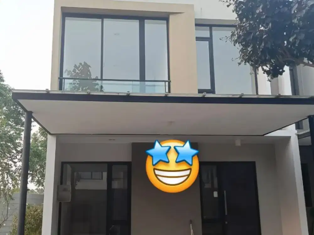 Sewa Rumah Hook PIK 2 Milenial ukuran 6x10 Tipe 2+1 Kamar Tidur Kondisi Kosongan Siap Huni